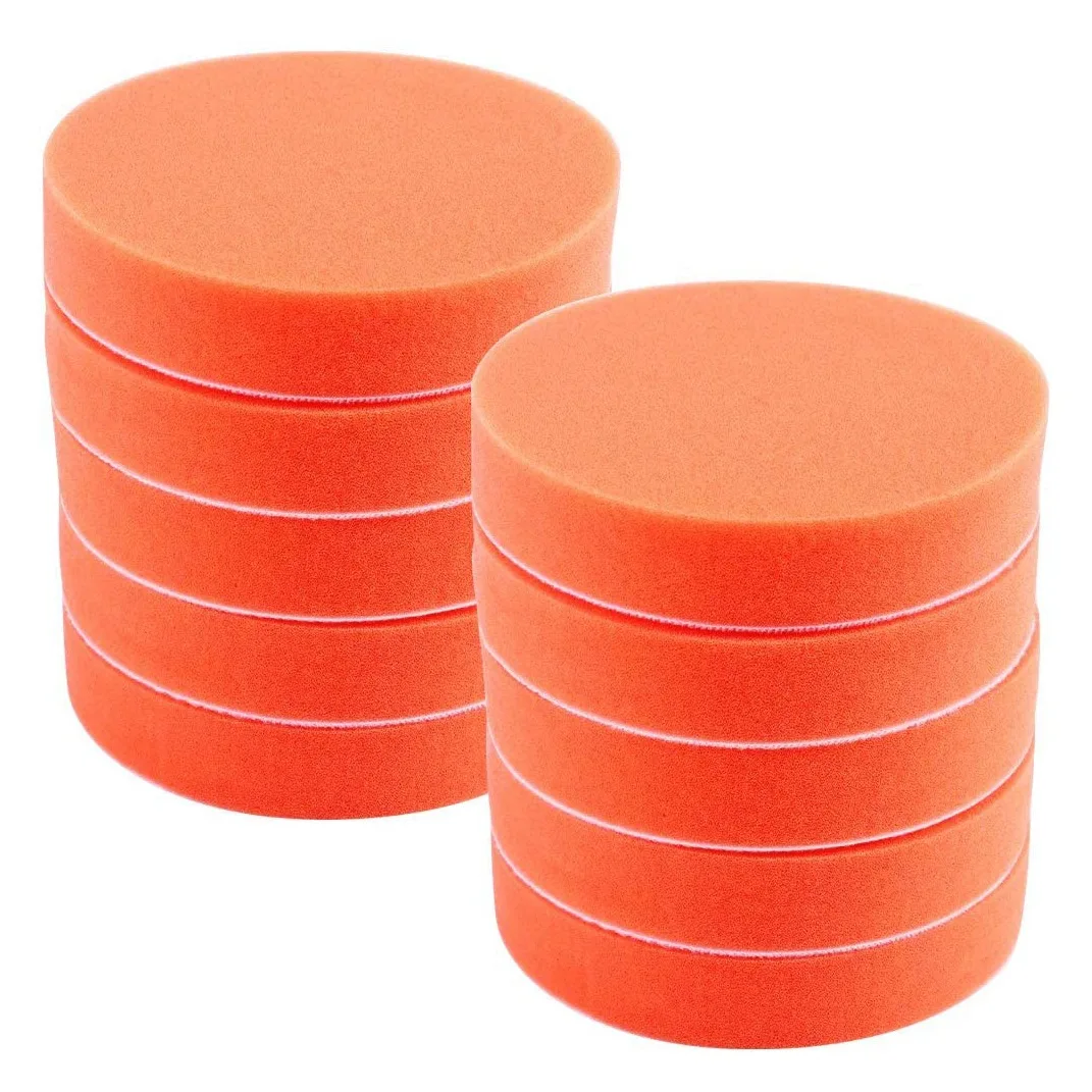 

Sponge Basket Set Electric Polisher Polishing Car Wash Rounded Corners Waxing Type About 125 mm (10 Pcs)