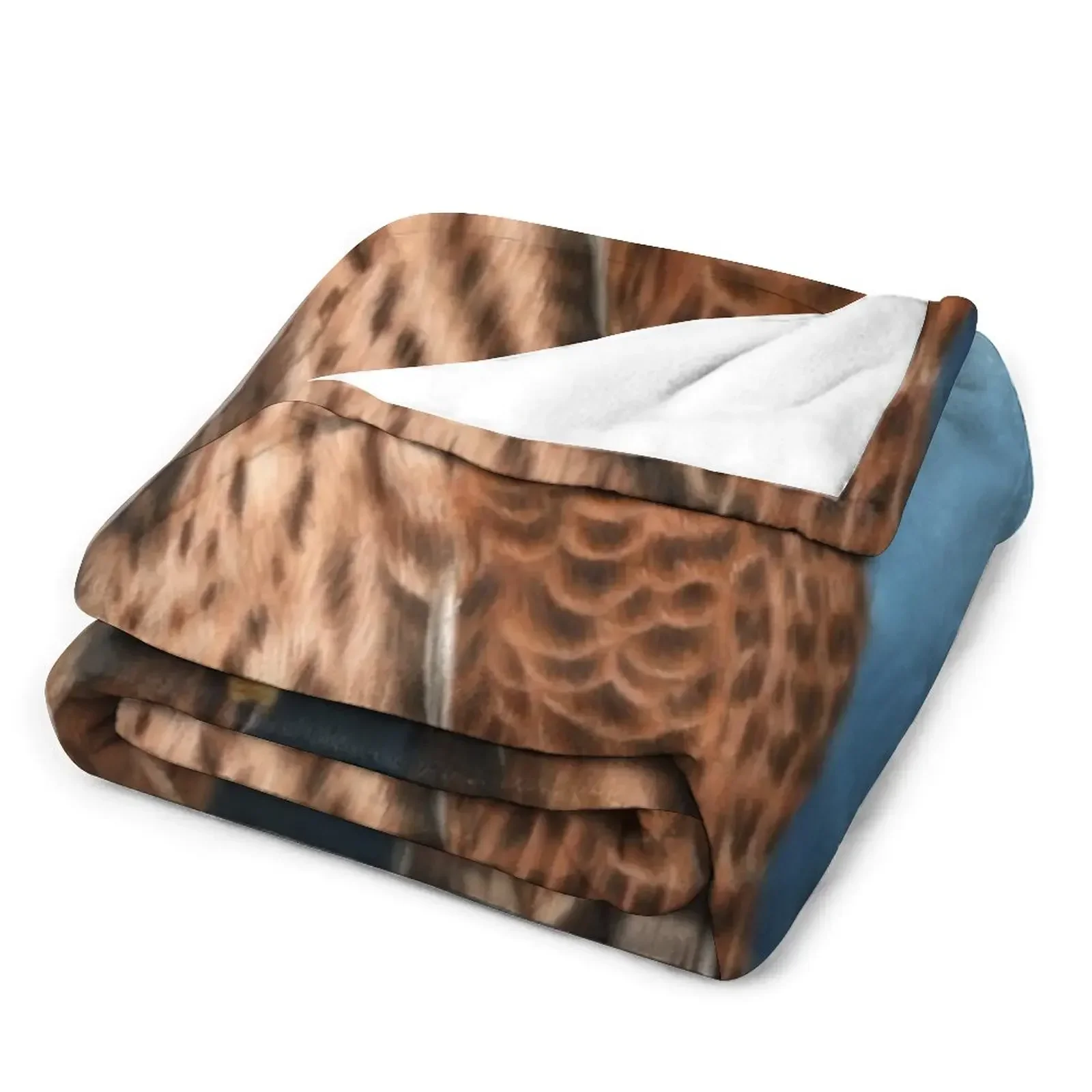 Kestrel птичьи пледы одеяла и персонализированная фотография