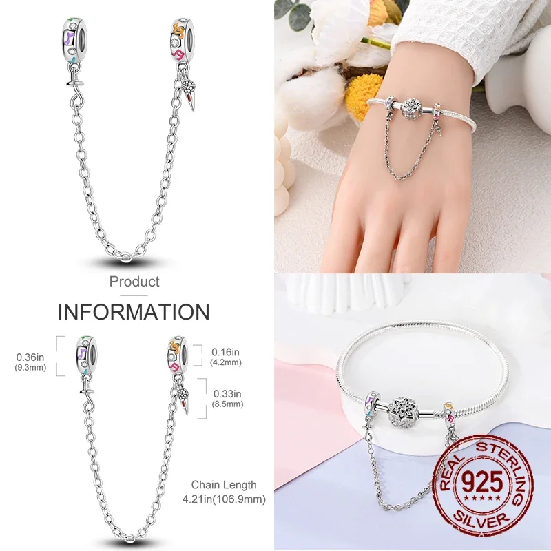 Стерлингового Серебра 925 подсолнух бабочка фиолетовый цветок птица мороженое