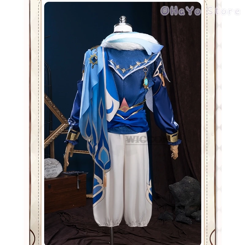 Костюм для косплея Genshin Impact Kaeya парик новая кожа парусные тени одежда Униформа