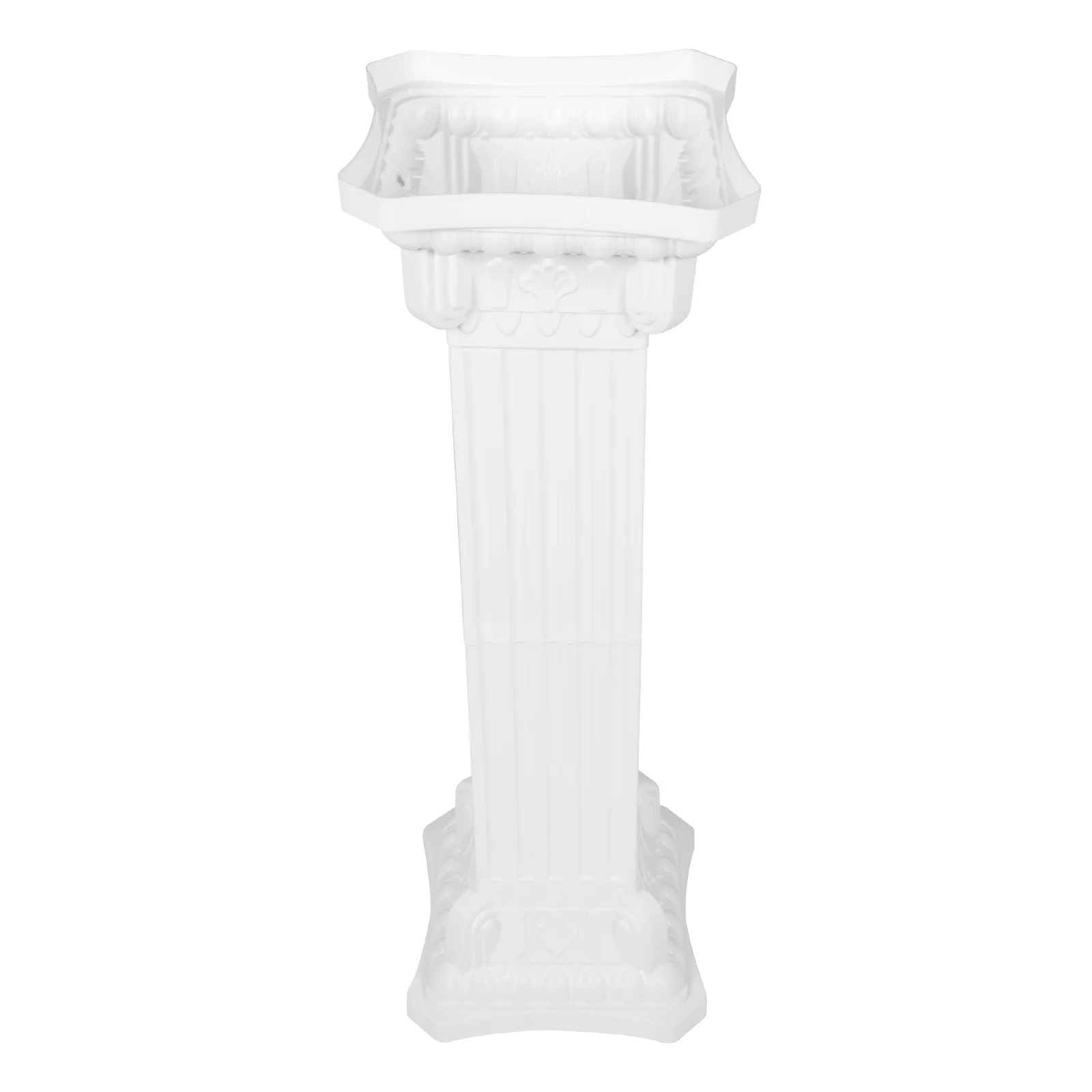 

Roman Column Wedding Road Guide Pillar Guiding Adornment Artistic Statue Plastic Party Supply Flower Pots Outdoors Marriage
