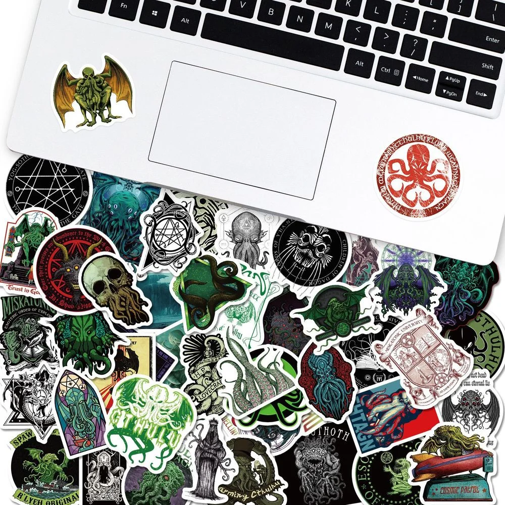 Наклейки Cthulhu сделай сам стикеры граффити для чемоданов ноутбуков скейтбордов