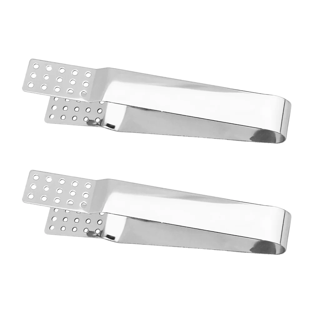

1 pc Tea Tong Multifunction Heat Resistant Stainless Steel Clamp Clip Teabag Squeezer for Tea House