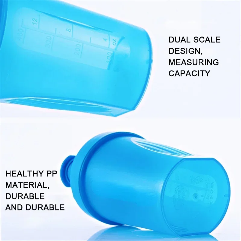 Спортивный шейкер бутылка сыворотка протеиновый порошок смешивание фитнес