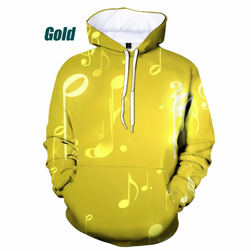 

2022 толстовка с 3d принтом музыкальных нот для мужчин и женщин уличный Повседневный крутой Модный пуловер