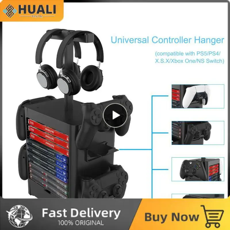 

Полка для хранения, игровой диск, башня, фотоаксессуары, стеллаж для Ps5, переключатель для профессиональной игровой карты