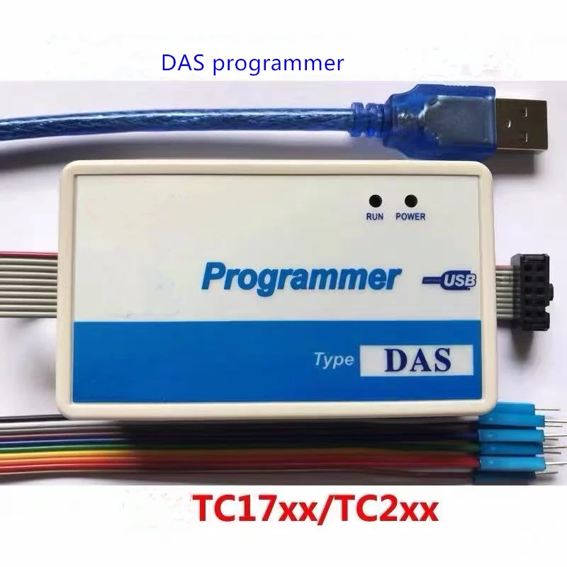 Фото Программатор DAS для чтения и записи, совместимый с TC17xx/2xx/3xx/TLE983x, автомобильный DAP miniWiggler №1