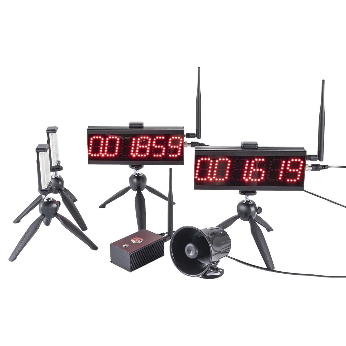 

2022 S003 wireless laser timer double racing version sprint roller skating track and field running sports motor bicycle timer