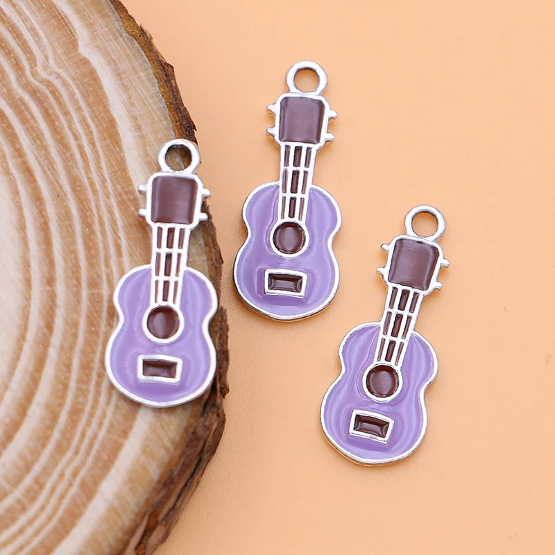 10 шт. подвеска в виде гитары для украшений сделай сам | Шармы