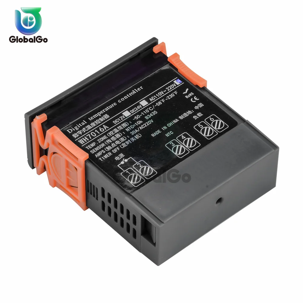 Цифровой регулятор температуры термостат терморегулятор для инкубатора реле