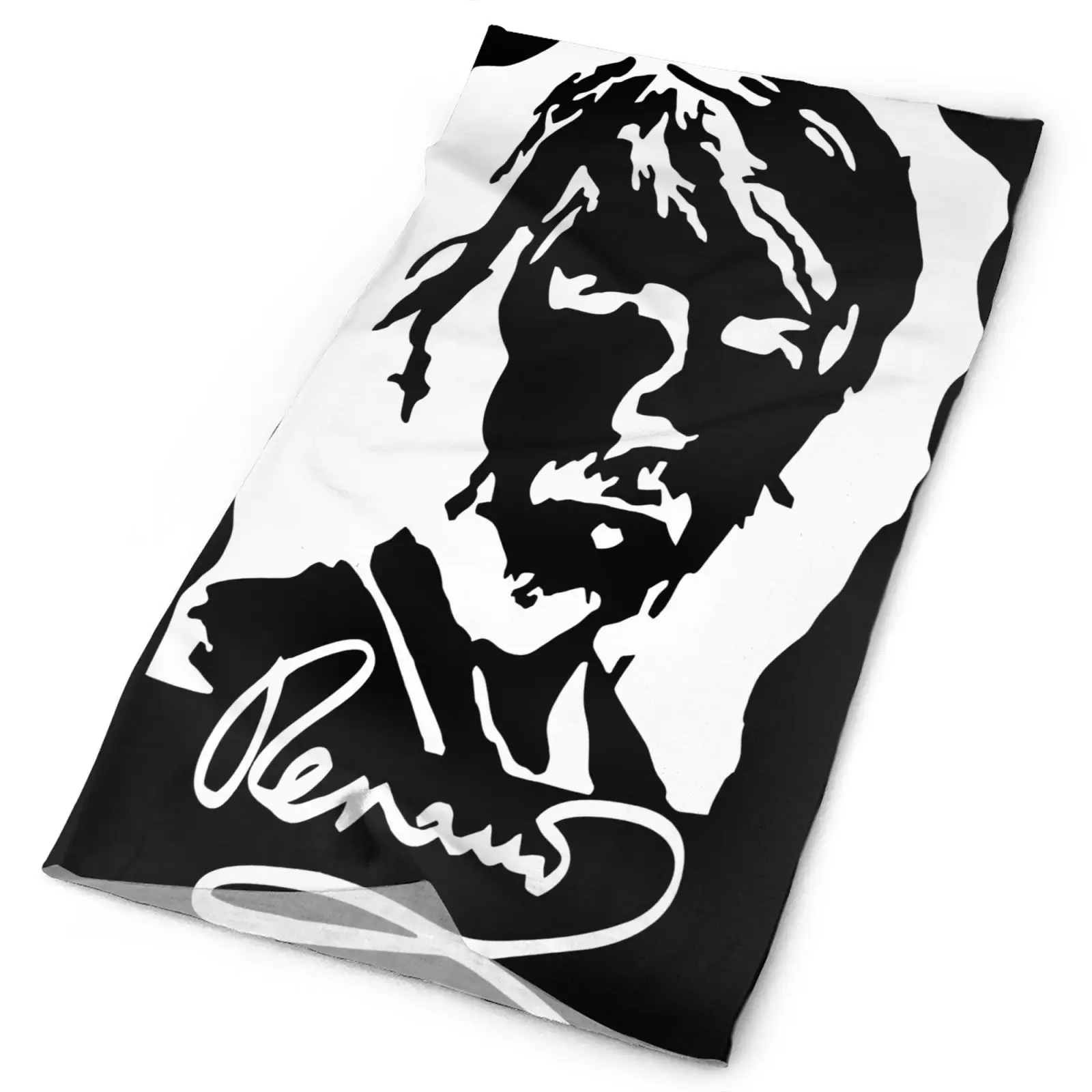 

Personnalise Chanteur Renaud Chanson Men's Bandana Helmet Ski Scarf Buff On Neck Helmet Ski Face Mask Scarf For Men Helmet Ski