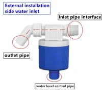 12 inch 34 1 smart water valve float valve for water tank male thread floating ball valve flotadores vertical exterior valve