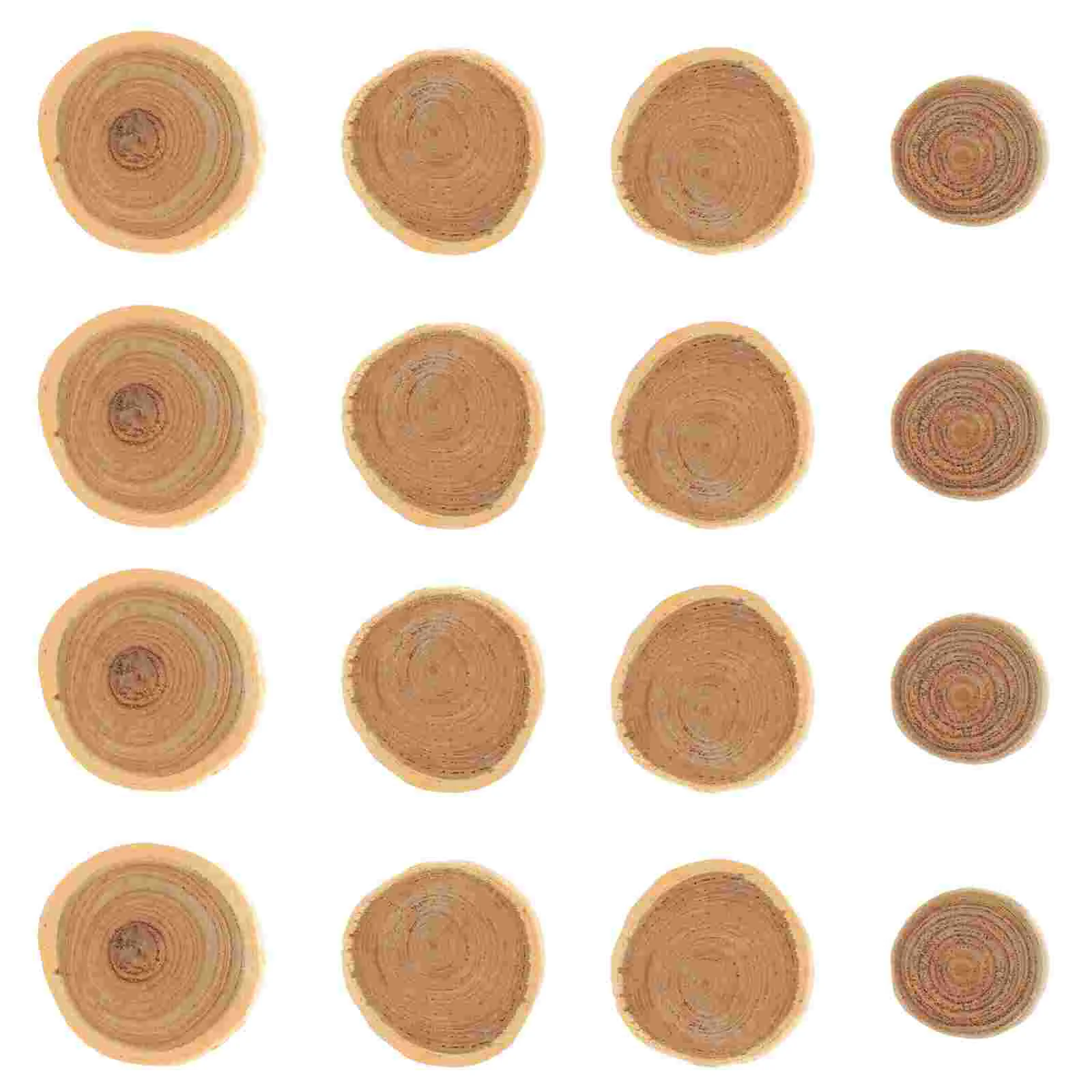 

50Pcs DIY Wooden Pieces Kids DIY Painting Decors Wooden DIY Craft for Decor