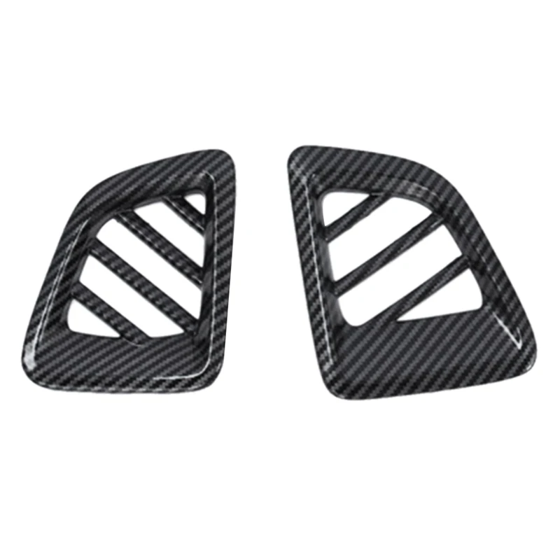 

Carbon Fiber Car Front Dashboard Air Outlet Cover Frame Sticker Decoration For Honda Odyssey 2022
