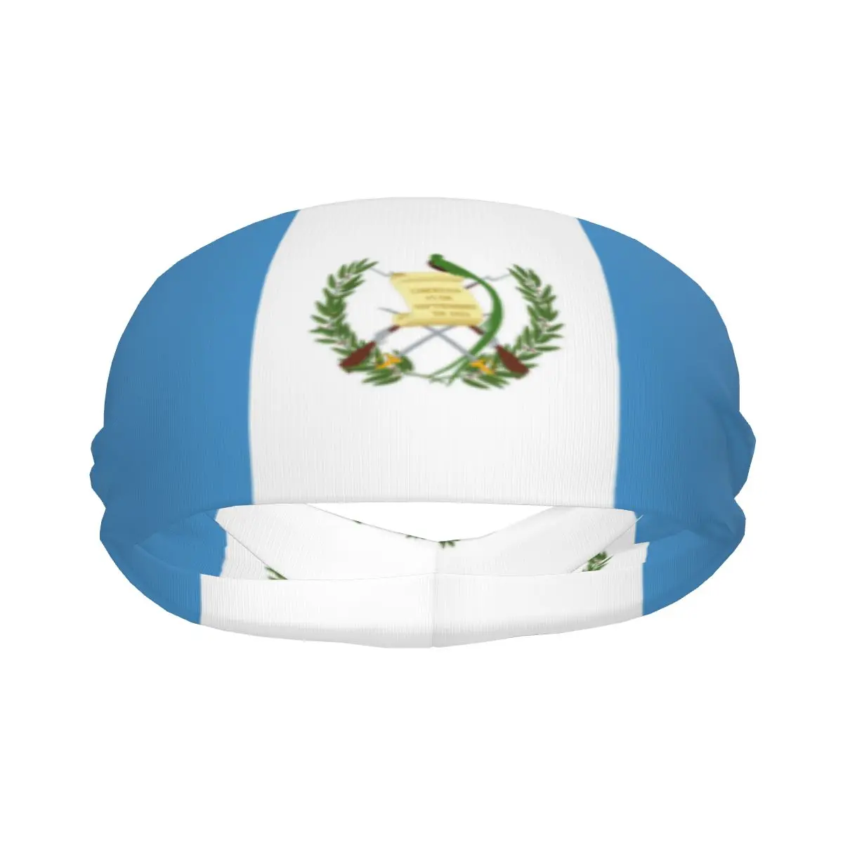 

Flag Of Guatemala Elastic Hair Band Yoga Headband Makeup Hair Hoop Headwrap
