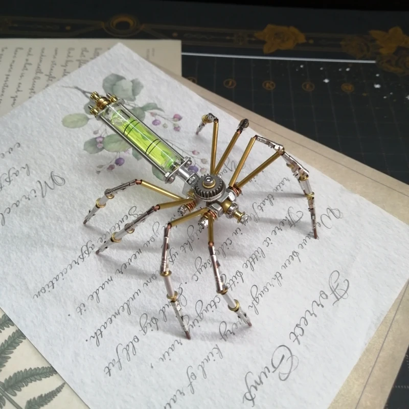 

Набор металлических пауков в сборе «сделай сам», модель механических насекомых в стиле стимпанк, сборная игрушка, 3D пазлы, игрушки для детей и взрослых, подарки