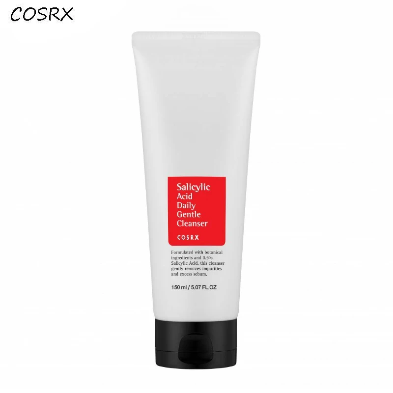 

150ml COSRX Salicylic Acid Daily Gentle Cleanser Facial Cleansing Exfoliating Peeling Deep Clean Acne Blackhead Remove Korean