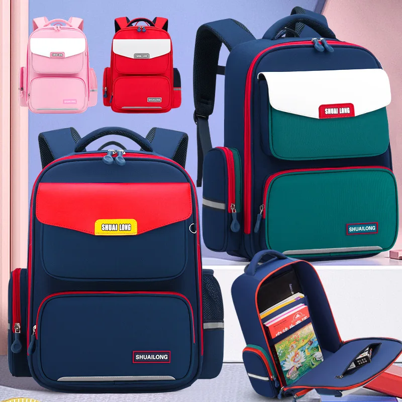 Waterproof Children School Bags for Boys Girls backpack Kids Orthopedic schoolbag kids Primary school Backpack mochila escolar