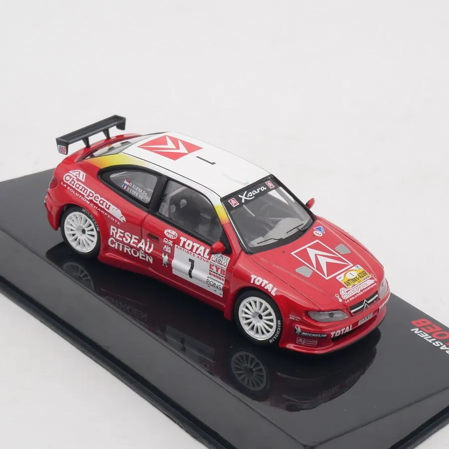 Масштабная модель IXO 1:43 из литого сплава: Citroen Xsara Kit Car WRC 2001. Коллекционная классическая ностальгическая модель автомобиля. Подарок для взрослых, сувенир, статическая модель для демонстрации. (art.: 3920dbd79e8ca) - 3920dbd79e8ca