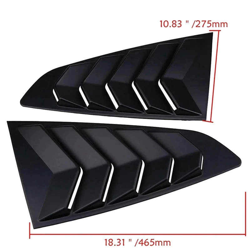 1 пара крышка затвора для заднего стекла автомобиля Ford Mustang 2015-2023