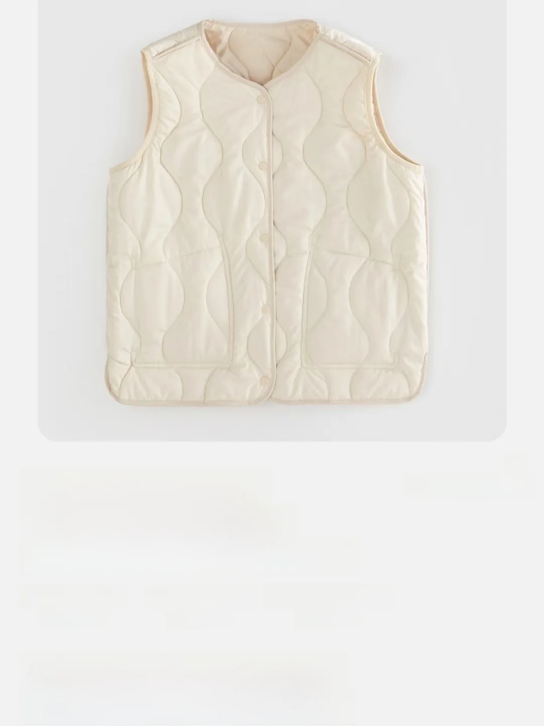 Cat Youfan 886 осенне-зимний новый флисовый шелковый бархатный жилет с круглым вырезом