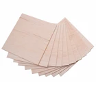 10 шт. деревянная тарелка Balsa, деревянные листы, модель для самолета, скульптуры, военные модели, сделай сам, дом, корабль, запчасти, аксессуары 100x100x2 мм