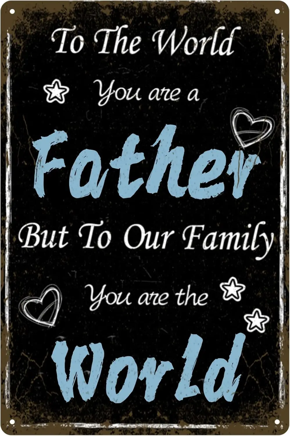 В мире что ты в порядке но нашем Fmly You re The World Tn Sgn Home Wll Decor for Bedroom Office Lng Room Gft Dd 12x16 nc