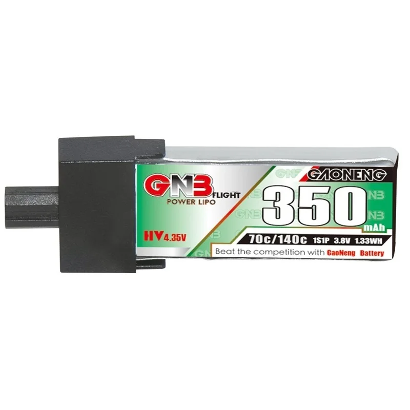 Gaoneng GNB 1S 3.8V HV 350mAh 70C Lipo GNB27