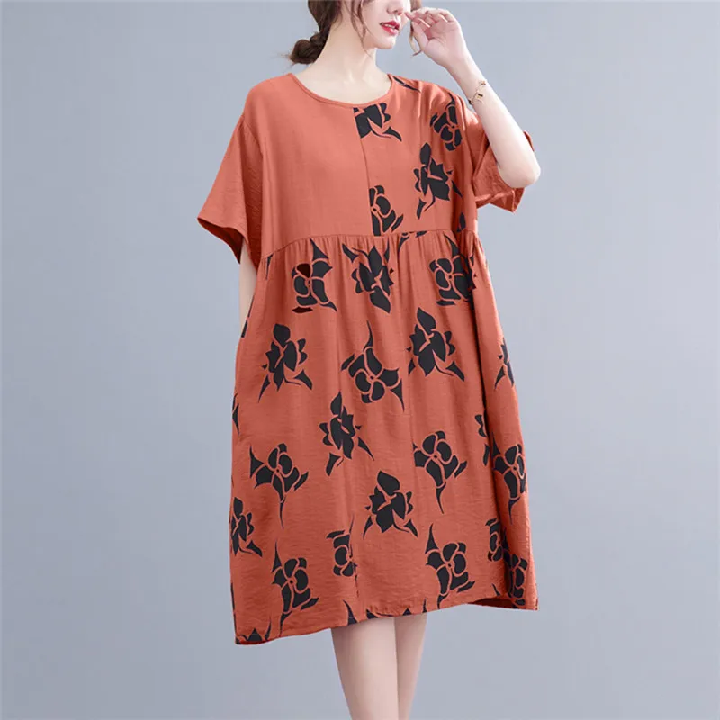 Новое поступление 2022 тонкое мягкое цветочное лоскутное платье в Корейском стиле
