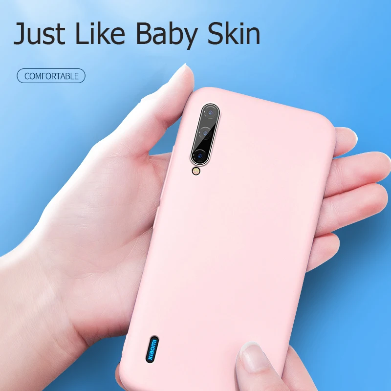 Роскошный оригинальный мягкий чехол из жидкого силикона для XiaoMi MiA3 Mi A3 M i A 3 6 09