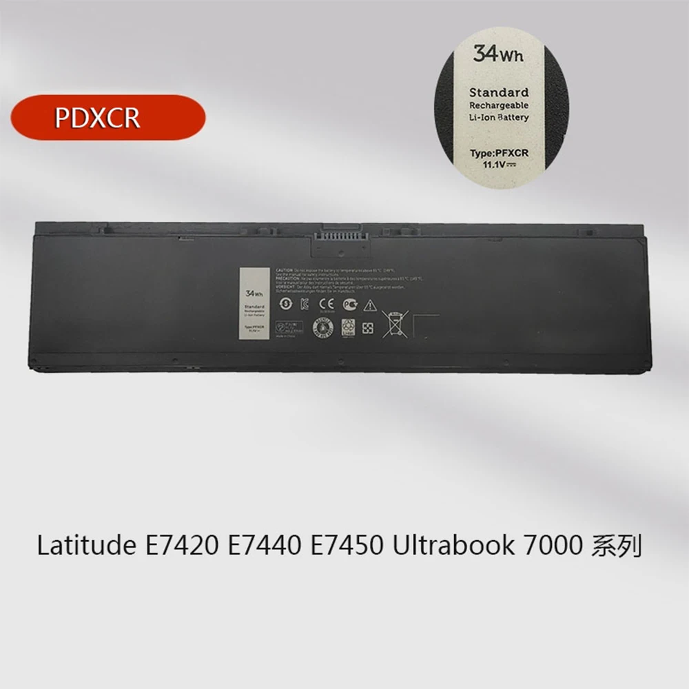 PFXCR 11,1 В аккумулятор для ноутбука F38HT G0G2M T19VW 3RNFD 34GKR 451-BBFT для Dell Latitude E7420 E7440 E7450 Ultrabook серии 7000 (art.: 3920ccde1cab7) - 3920ccde1cab7