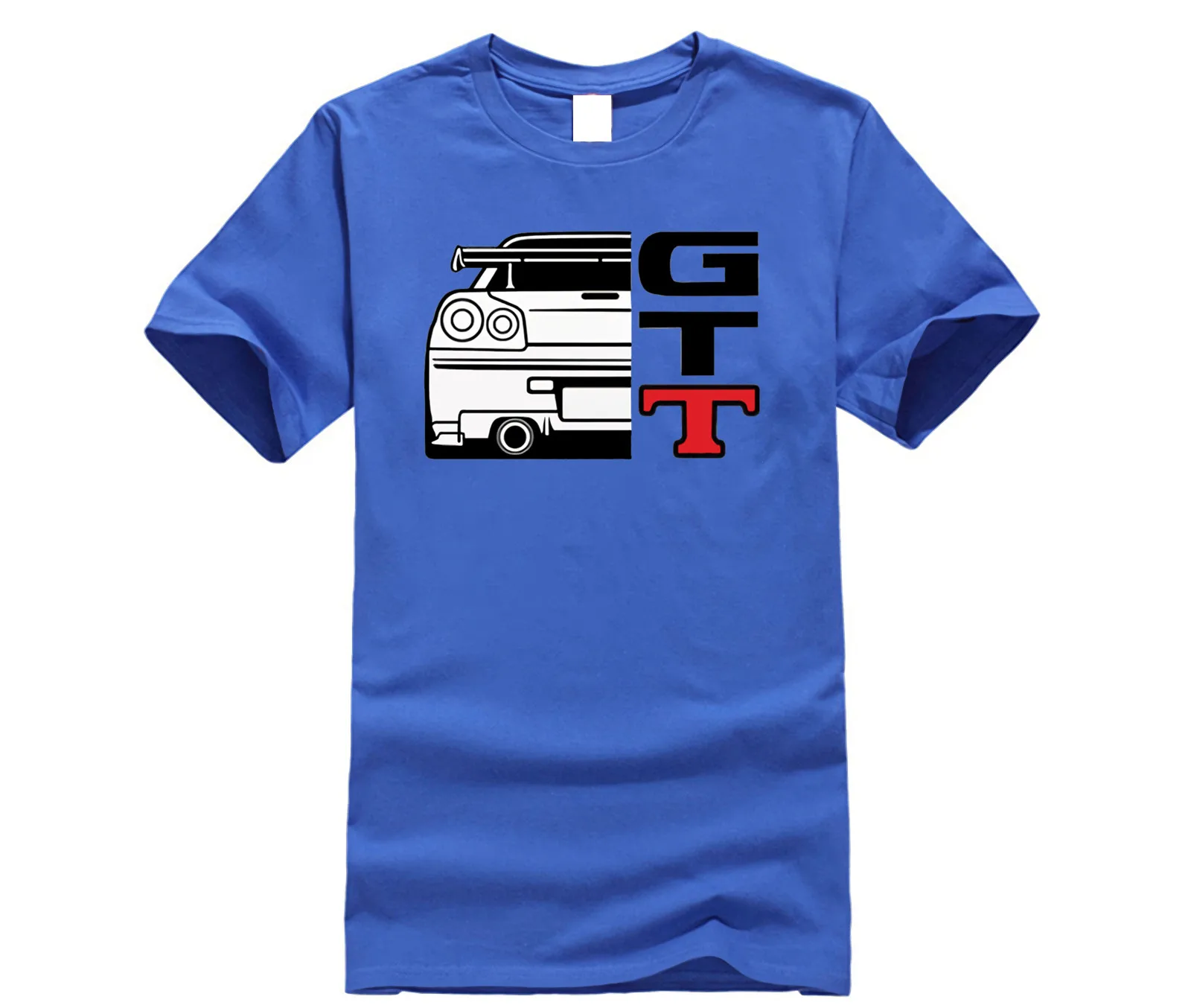 Футболка Nissan Skyline R34 GTT тюнинг jdm legend (размеры-фото)-Бесплатная доставка - купить по