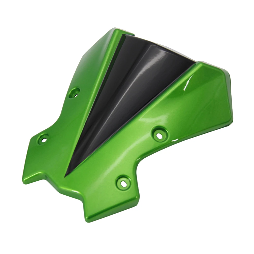 

Ветрозащитный экран для мотоцикла, экран на лобовое стекло с кронштейном для Kawasaki Z650 Z900 2020, аксессуары, зеленый + черный