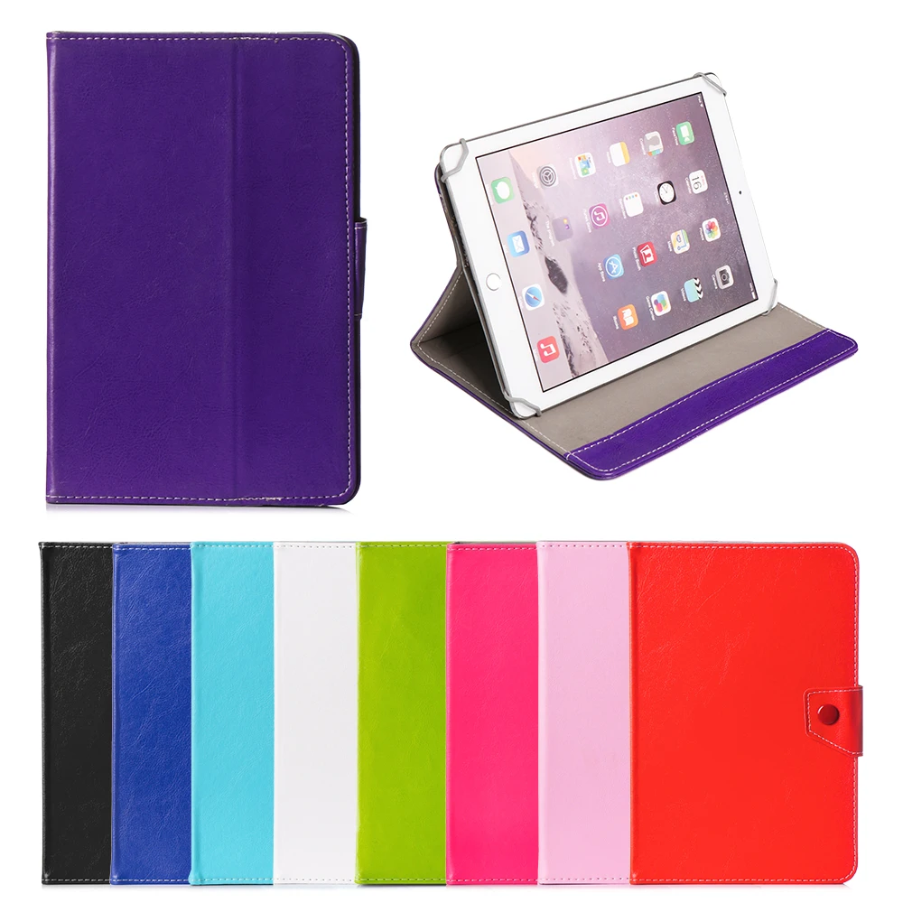 

1 PC Universal Tablet Case Leather Flip Stand Cover For Samsung Huawei Android Tablet 7 Inch