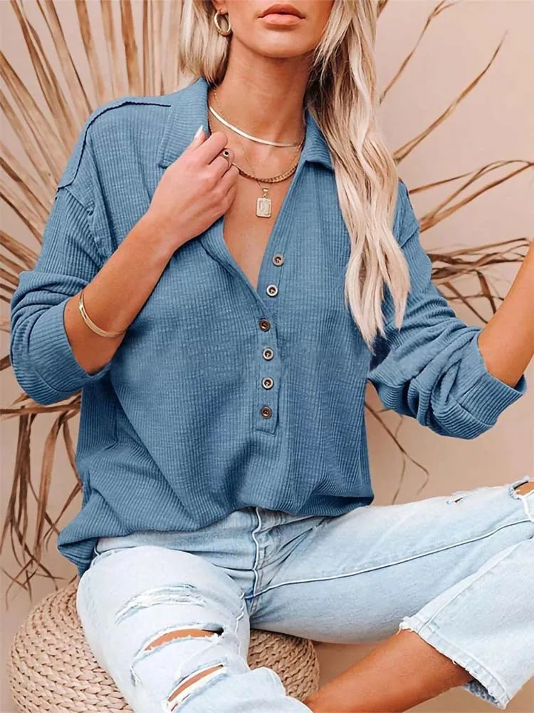 

Spring Sweatshirt Women Fashion Turn-down Collar Long Sleeve Streetwear Vintage Loose Hoodies Female Casual Oversize Pullover