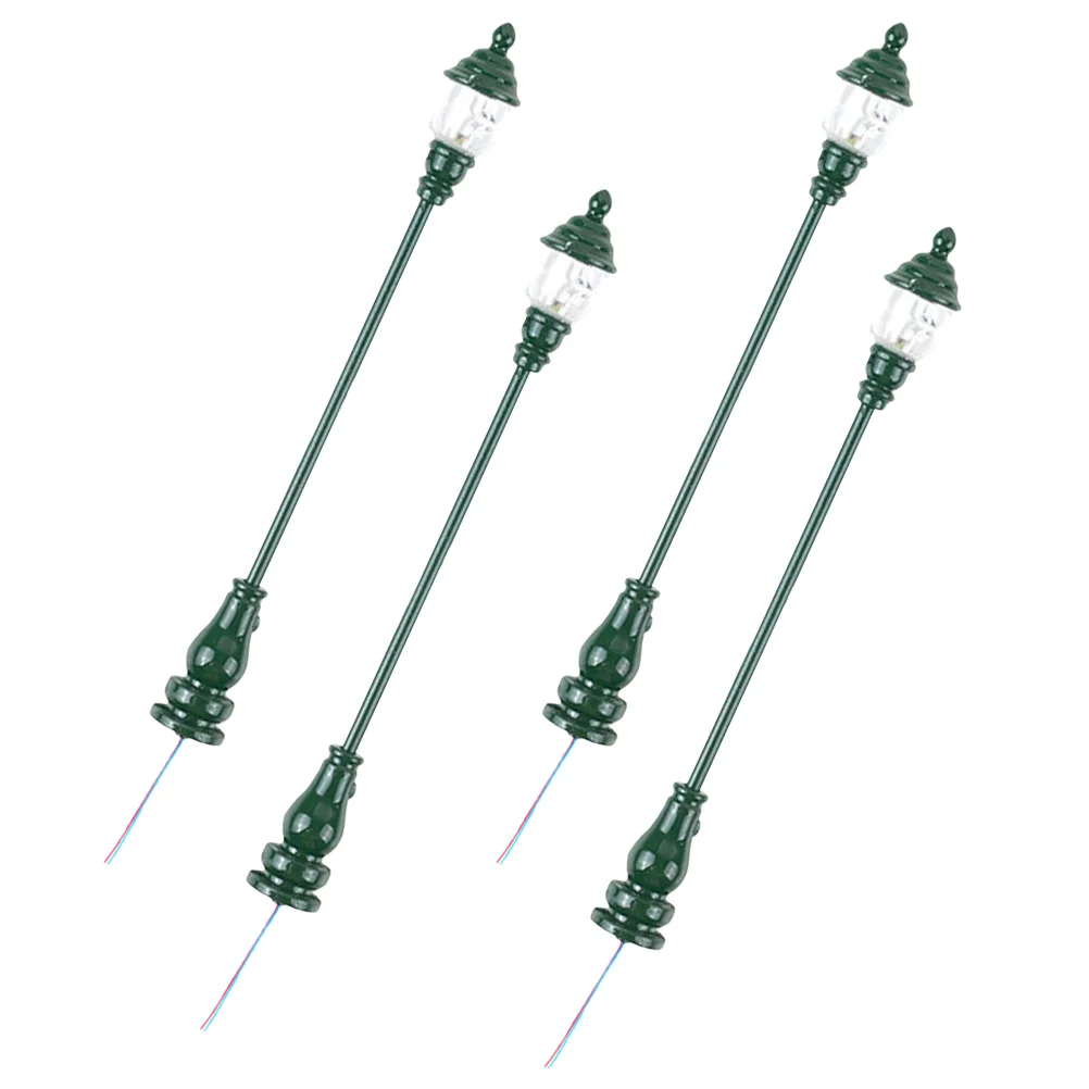 4 шт. модель садового светильника декоративная мини-лампа украшение для