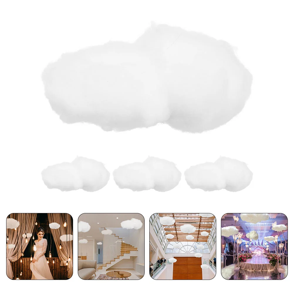 

Pendant Clouds Cloud Hanging 3D Ornament Party Ceiling Christmas Decor Decorations Room Fake Decoration Hangings Imitation