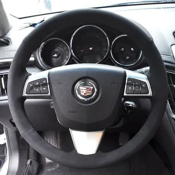 DIY & หนังพวงมาลัยรถสำหรับ Porsche Cayman Panamera Cayenne 911 Auto อุปกรณ์ตกแต่งภายใน