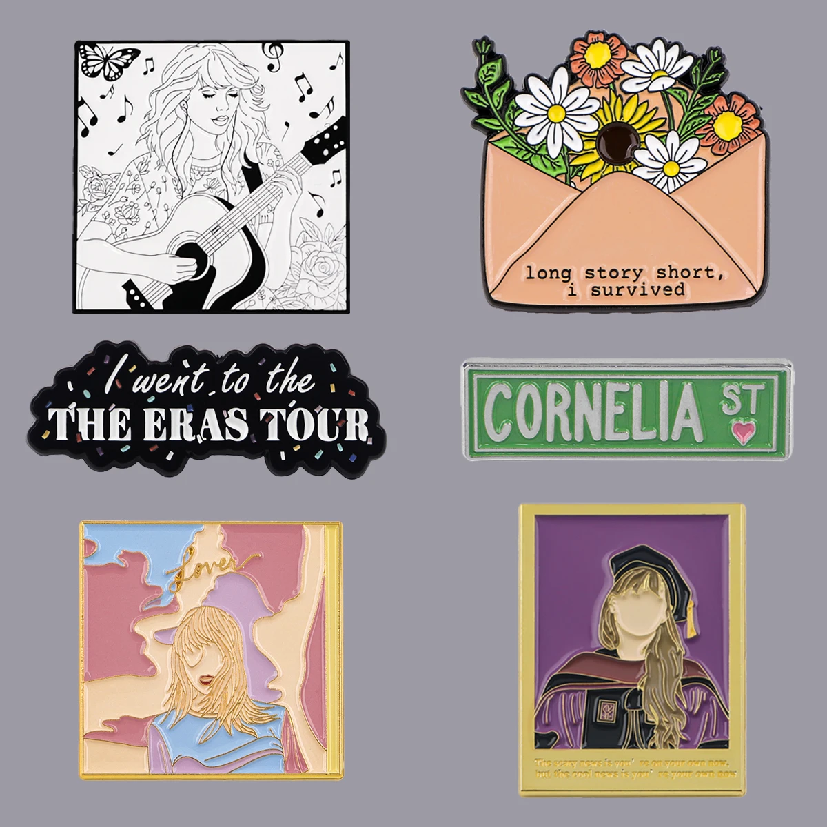 Эмалированная булавка Taylor Swift значки на рюкзаке броши для одежды женская брошь