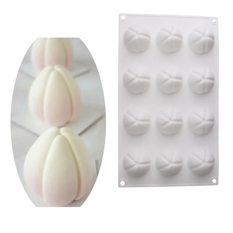 

Tulip bud silicone cake mold mousse mold chocolate mold handmade soap candle mold baking mold