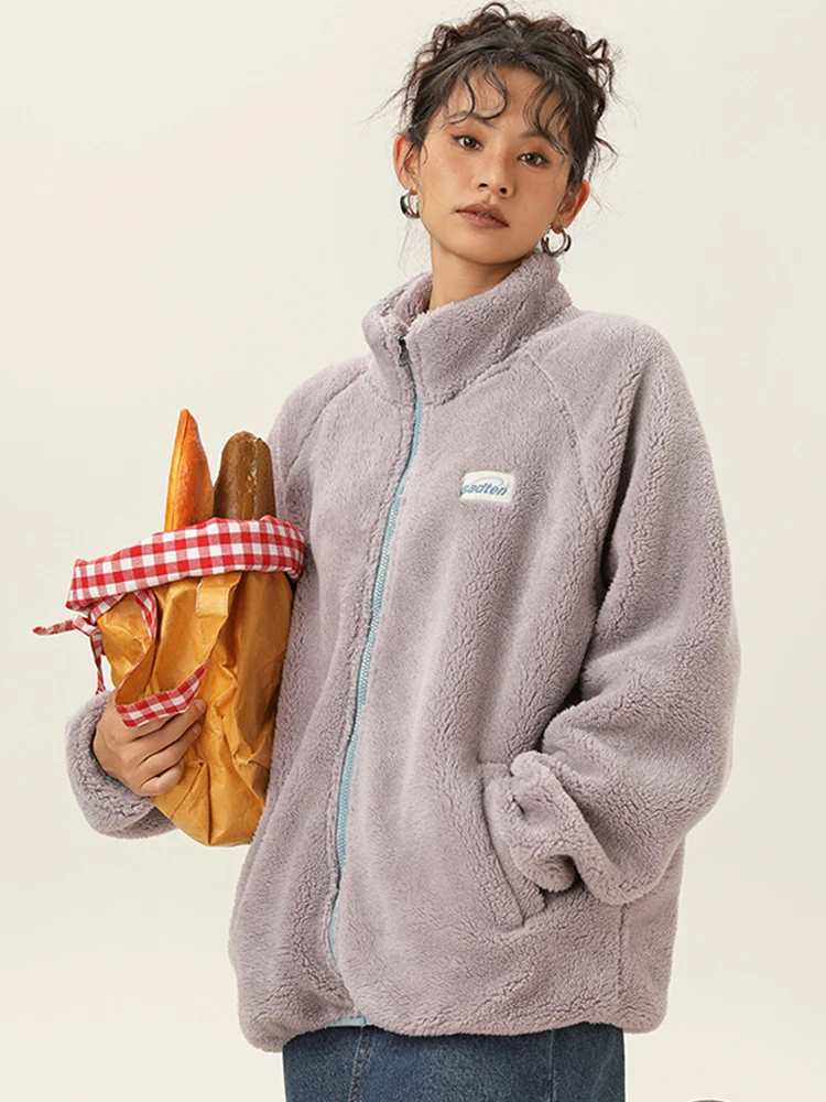 MTVO Maiou Country Fashion Brand Пара Хип-хоп Осень и зима Свободная контрастная цветная