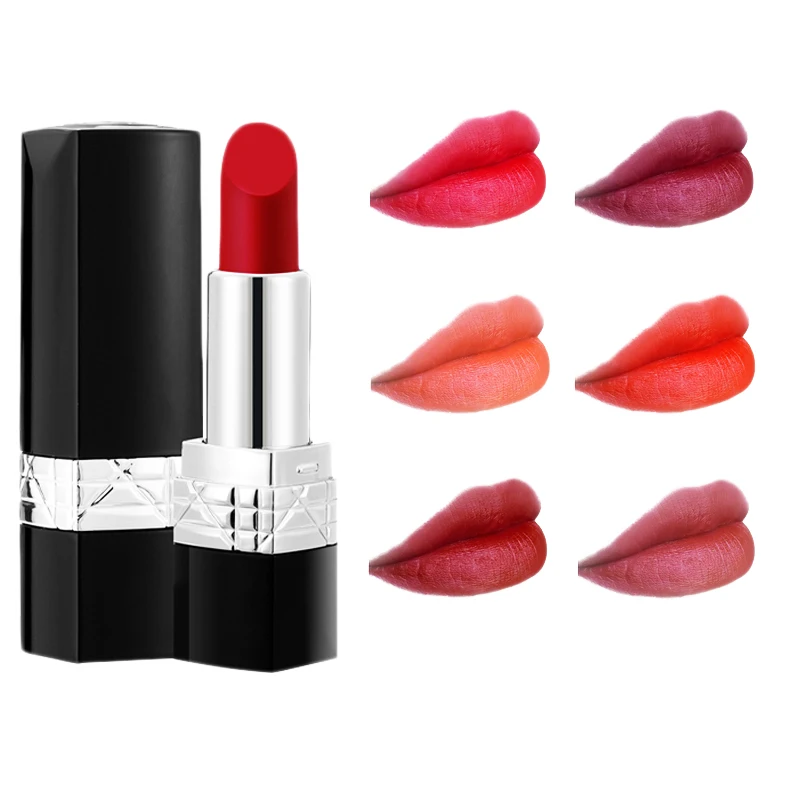 

Ready To Ship High Pigment Custom Private label Vegan lipstick Cruelty free Matte Organic Wholesale your own brand Lipstick oem