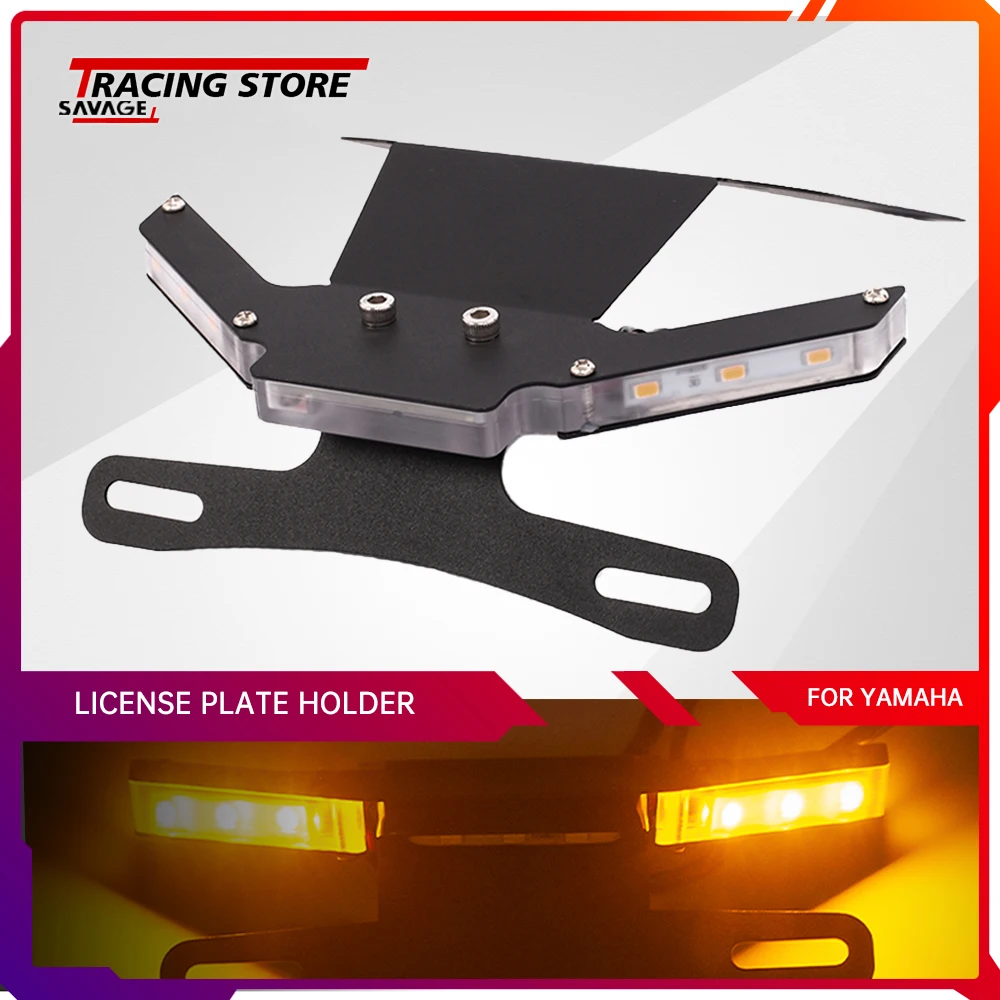 License Plate Holder For YAMAHA YZFR25 YZFR3 MT25 MT03 Motorcycle Accessories Fender Eliminator Kit MT 25 03 YZF R25 R3 14-22