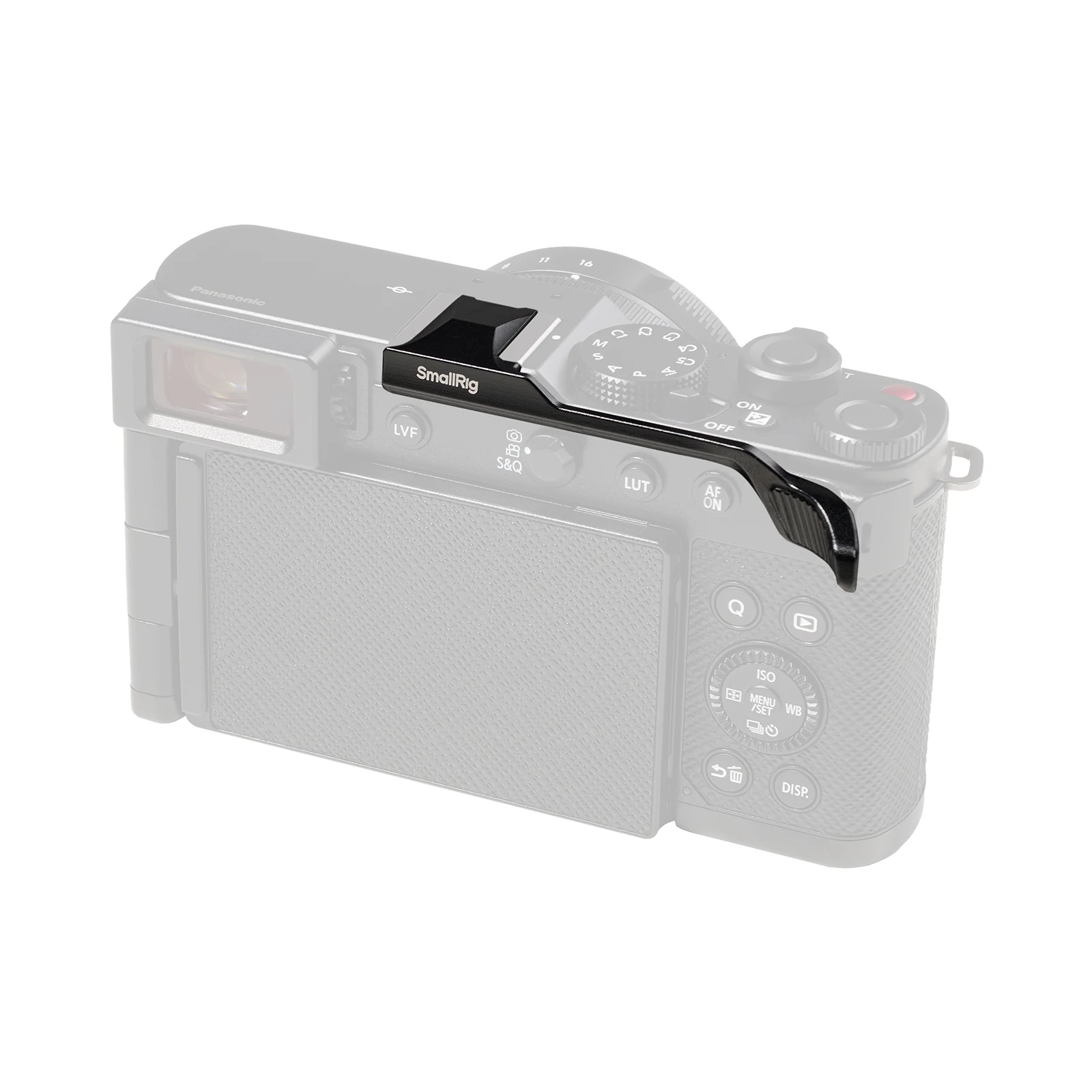 Фото SmallRig 5703 L10: Накладка-подставка для большого пальца с крышкой горячего башмака для Panasonic L10, со встроенными силиконовыми накладками и съемным слотом для камер №2