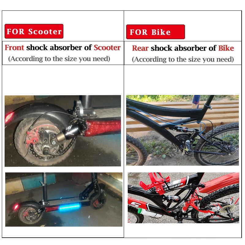 Гидравлические Передние Амортизаторы Bm-r5 Для Горного Велосипеда Kindshock M365 Kugoo