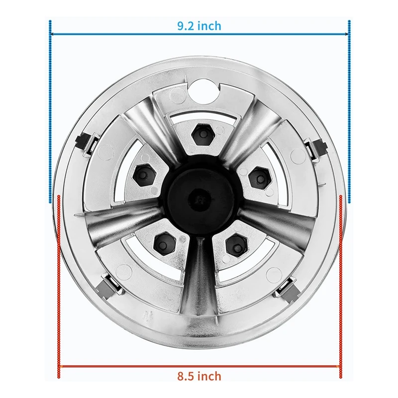 Hub Caps,Shiny Wheel Covers Hubcaps 