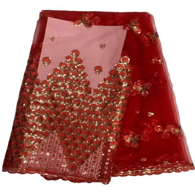 

Африканская фуксия Блестки органза кружевная ткань фуксия высококачественное кружево Французский Тюль кружевная ткань нигерийские круже...