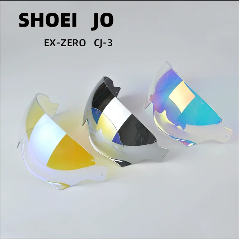 Козырек для мотоциклетного шлема SHOEI JO EX-ZERO, фотолинзы, полулицевой ретро-козырек 3/4, ветрозащитный козырек для лица, Мотоциклетные аксессуары