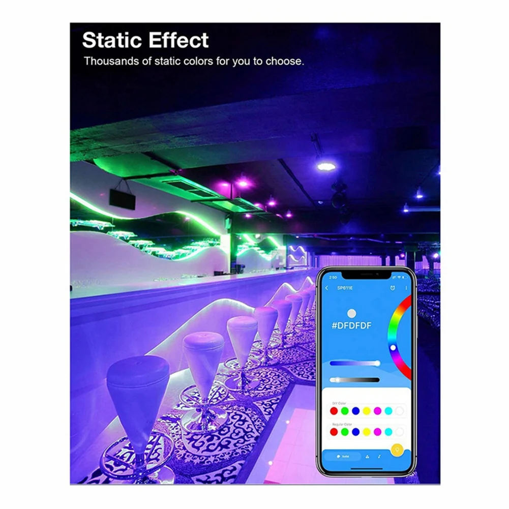 SP611E Bluetooth Музыкальный контроллер Светодиодный затемнения Приложение для