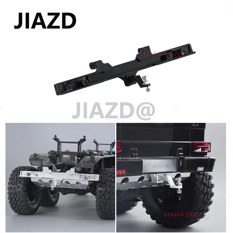 

Metal Rear Bumper with Trailer Hook and Mini Tail Light Mount Holes for 1/10 RC Crawler Traxxas TRX6 G63
